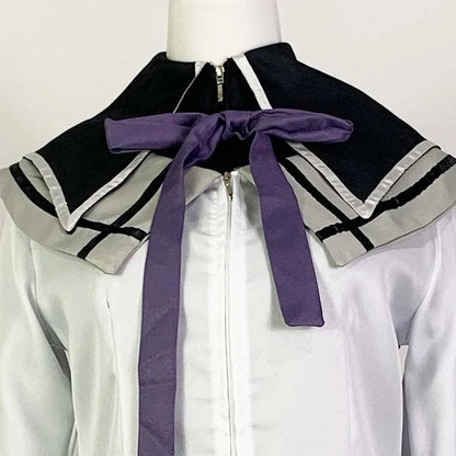 HOMCHEE TRENDS Akemi Homura Anime Cosplay Costume Set with Wig and Stockings