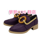 Narancia Ghirga Cosplay Shoes Anime JoJo Cosplay Props PU Leather Shoes Halloween Party Boots Big Size Custom Made