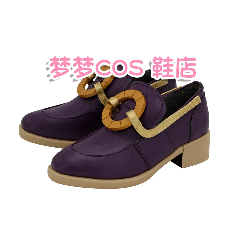 Narancia Ghirga Cosplay Shoes Anime JoJo Cosplay Props PU Leather Shoes Halloween Party Boots Big Size Custom Made