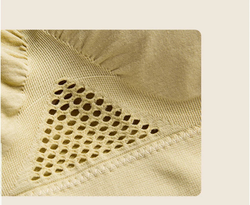 Breathable Sports Bra Top Fitness Women Brassiere Removable Padded Sport Bra Running Gym Seamless Push Up Bras SS69