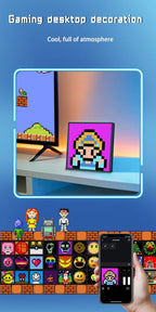 Smart LED Pixel Matrix Display 64x64 RGB App Control