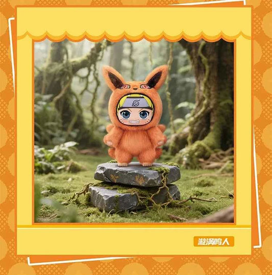 100% Original EAKI Naruto Blind box Shippuden Party Series Stuffed Plush Handmade Ornament Toy Collection Gift