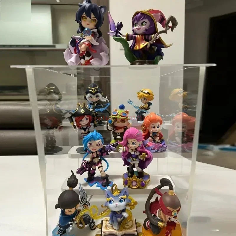 Genuine Lol League Of Legends Classic Character Series Jinx Anime Figure Model Toy Doll Room Decoration Birthday Gifts Toys Boys SS69