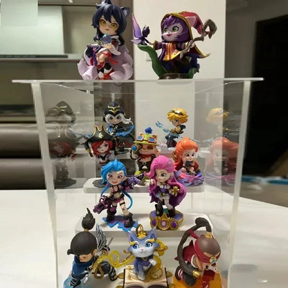 Genuine Lol League Of Legends Classic Character Series Jinx Anime Figure Model Toy Doll Room Decoration Birthday Gifts Toys Boys SS69