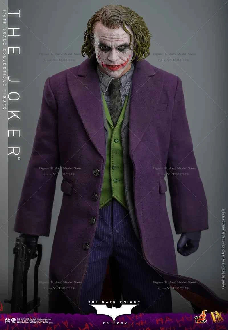 HOTTOYS HT DX32 1/6 Collectible Glue Hair Joker Action Figure Comics Dark Black Villain Delicate 12" Full Set Soldier Model
