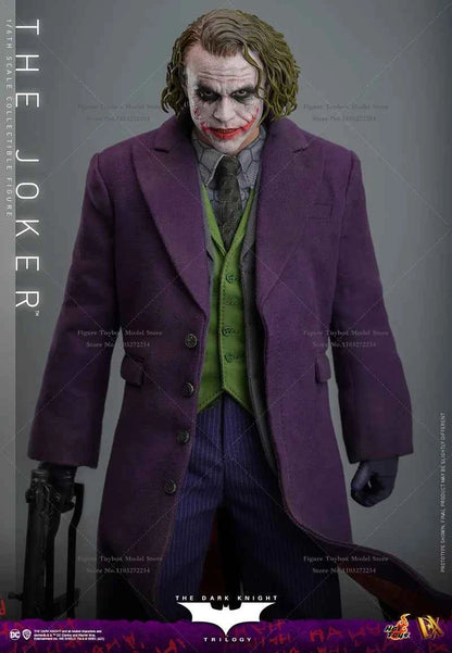 HOTTOYS HT DX32 1/6 Collectible Glue Hair Joker Action Figure Comics Dark Black Villain Delicate 12" Full Set Soldier Model