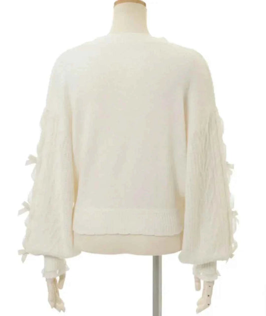 Mine Style Autumn and Winter Classic Cartoon Bear Sweater Lady Girls Sweet Round Neck Loose Sweater Japanese Liz Knit Tops