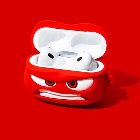 For Apple AirPods 1 2 3 4 Pro 2 Case 3D Inside Out 2 Cartoon Silicone Earphone Protective Case Headphone Box with Pendant Cover SS69