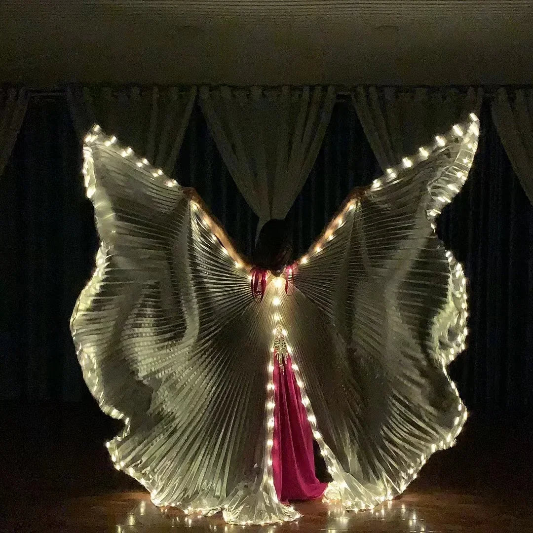 LED Isis Wings for Belly Dance & Performance
