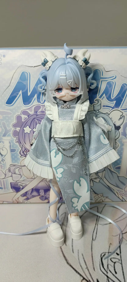 Original Come4free Ocean Gem Series Mystery Box Joint Movable Doll Dress Up Doll Trendy Play Blind Box Ornament Collectible