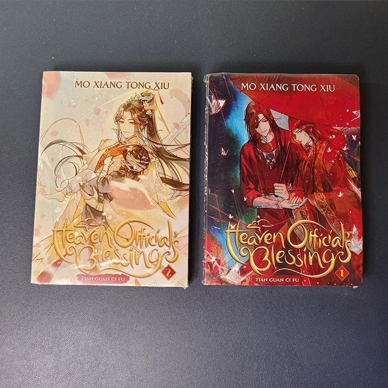 Vol.1-8 Tian Guan Ci Fu manga books in English Novel heaven official's blessings book Comic Book 1/2/4 book optionall SS69 42.69 1-2