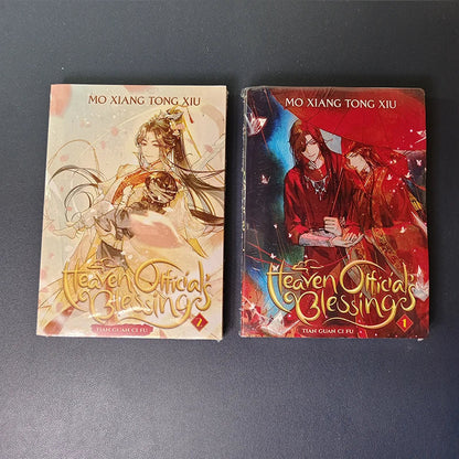 Vol.1-8 Tian Guan Ci Fu manga books in English Novel heaven official's blessings book Comic Book 1/2/4 book optionall SS69 42.69 1-2