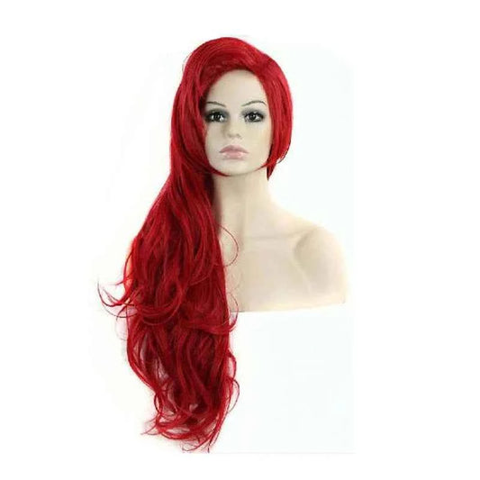 HAIRJOY LoL Seraphine Cosplay Wig KDA Cosplays Curly Pink Purple Green Wigs Heat Resistant Synthetic Hair