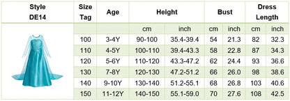 Girls Elsa Anna Dress Children Princess Carnival Dress Kids Jasmine Rapunzel Pageant Flower Disguise Birthday Cosplay Costume