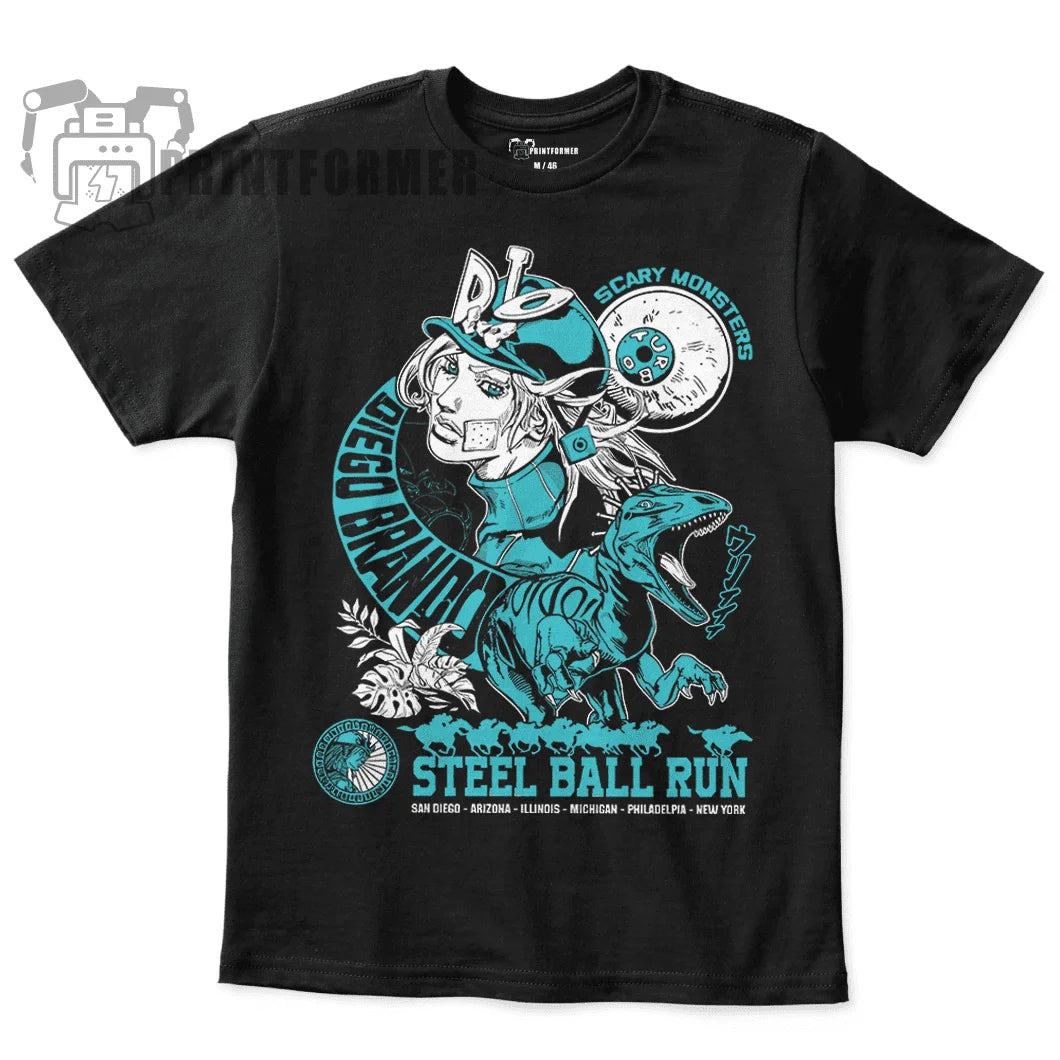 Diego Brando Unisex Cotton Graphic Tee