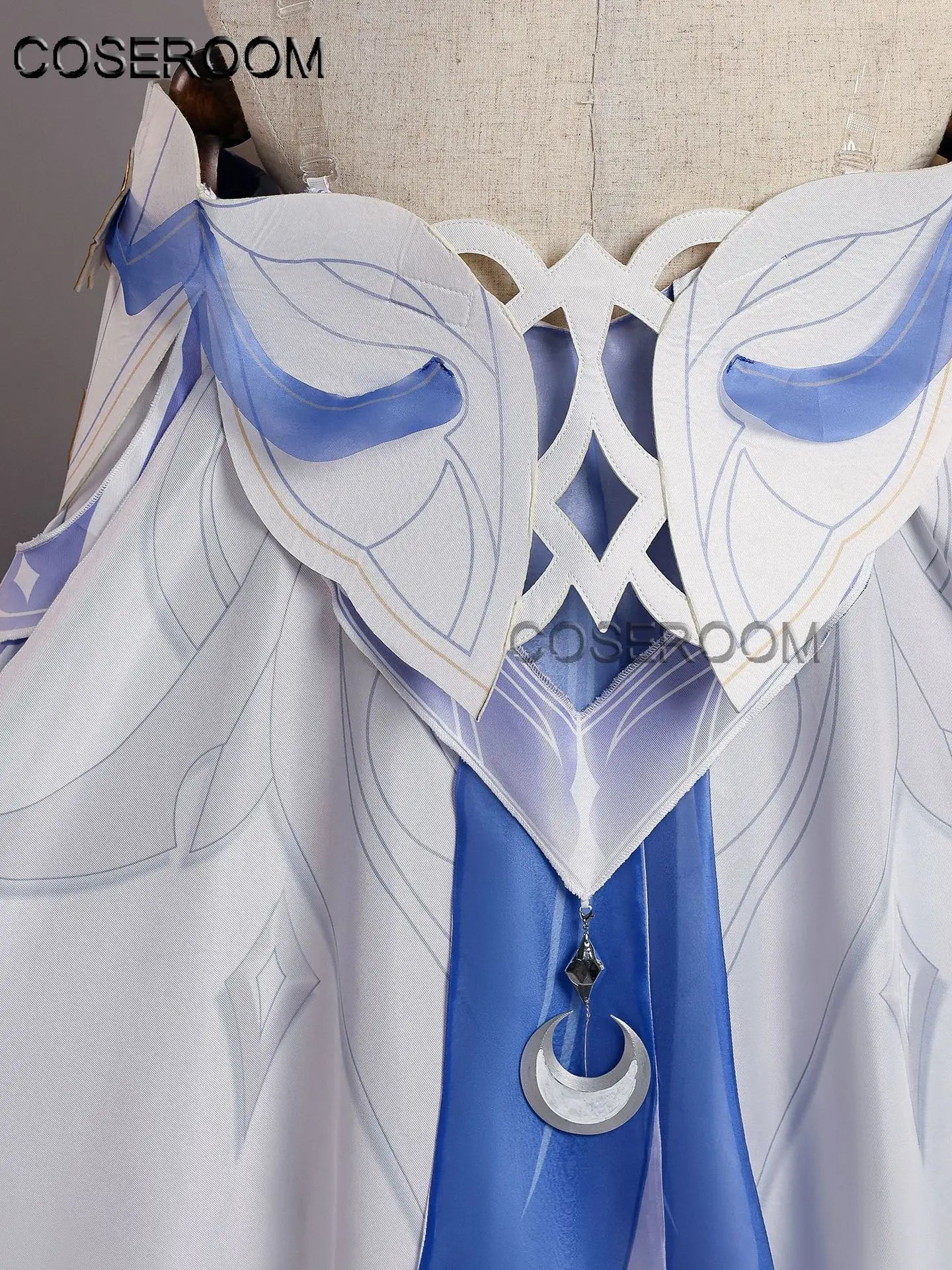 Genshin Impact Columbina Cosplay Costume Set Polyester Uniform for Women