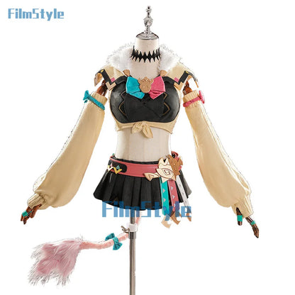 FilmStyle Genshin Impact Varesa Cosplay Costume Uniform Halloween Carnival Party Christmas Play Role Clothes Clothing for Women