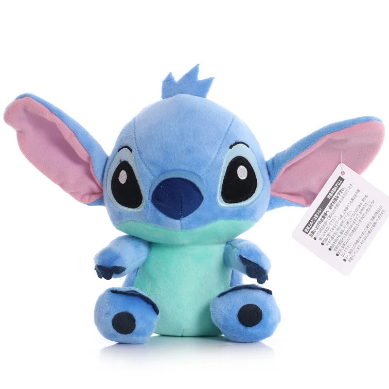 4/8inch Disney Cartoon Blue Pink Stitch Plush Dolls Anime Toys Lilo and Stitch Stich Plush Stuffed Toys Christmas Gifts for Kids SS69
