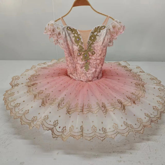 SS69 Custom Size 7-Layer Ballet Tutu Performance Costume for Kids and Adults