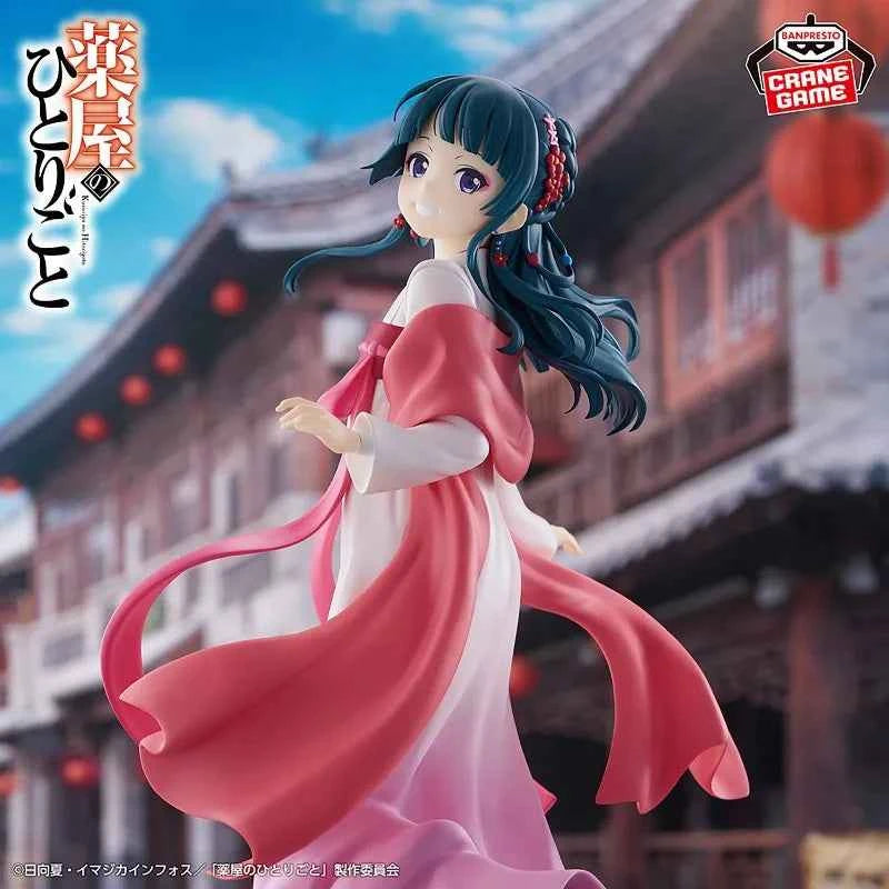Original Genuine BANDAI BANPRESTO The Apothecary Diaries Maomao Street Walk PVC Anime Character Model Collection Toys Gifts