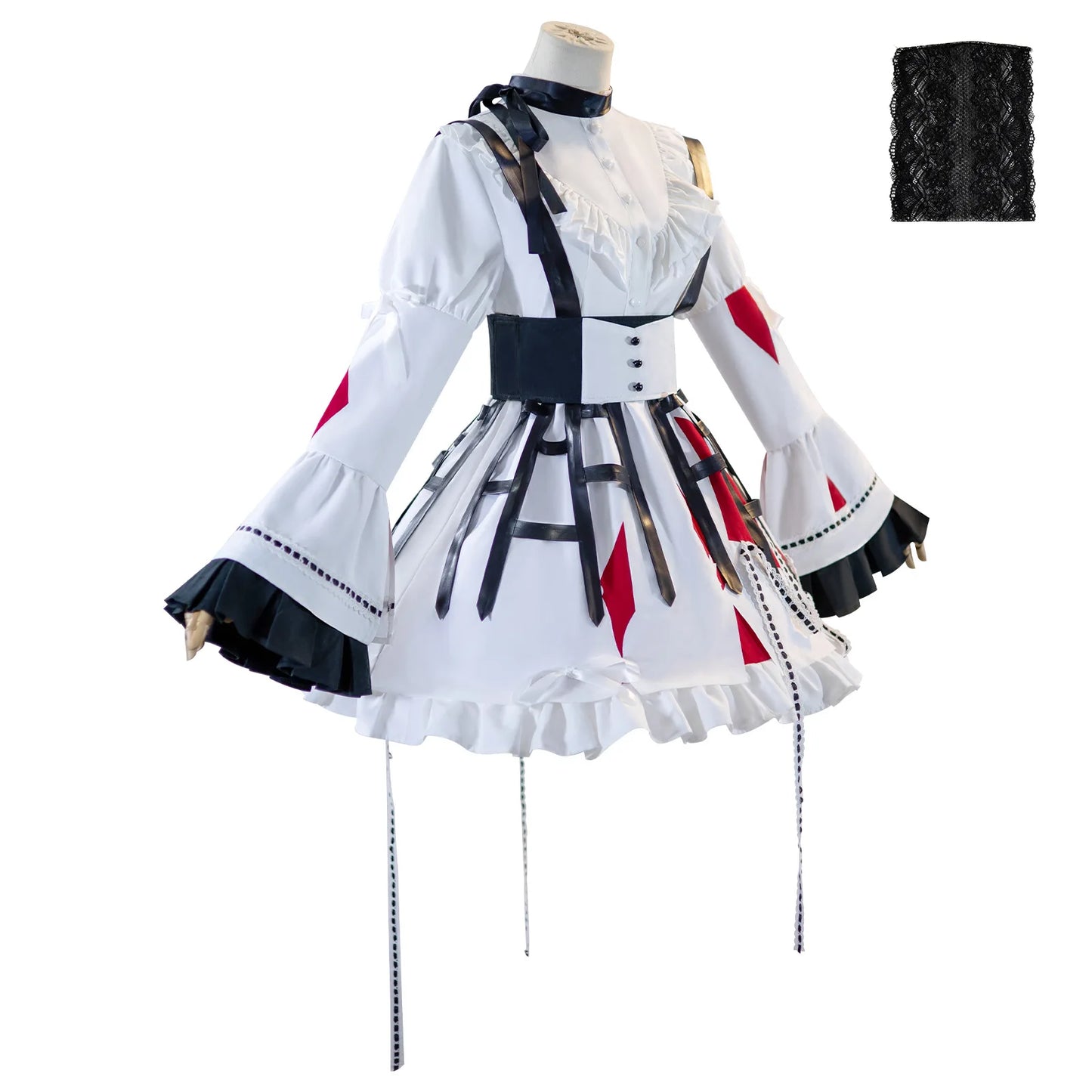 Akiyama Mizuki Cosplay Costume Anime Party Dress Uniform Set for Adults