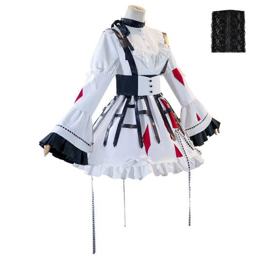 Akiyama Mizuki Cosplay Costume Anime Party Dress Uniform Set for Adults
