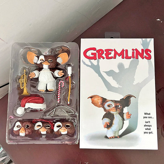 NECA Gremlins Figure Movie Edition Gremlins Retro Rubber Horror Doll Toy Doll Christmas Ver. Gift SS69 88.69 With box