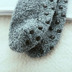 Women's Thick Plush Socks - Winter Warm Coral Fleece Sleep Slippers