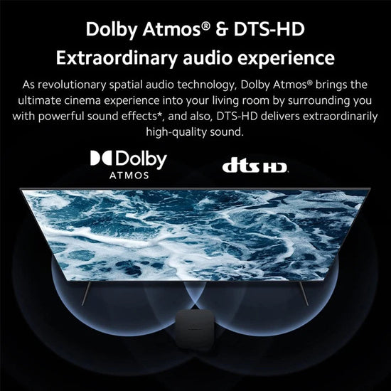 Xiaomi TV Box S 2nd Gen 4K Ultra HD Streaming Media Player Google TV Box WiFi Bluetooth 5.2 Dolby Vision HDR10+ TV Play Box SS69