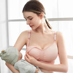 3pcs/Set High Quality Maternity Nursing Bras Cotton Breastfeeding Pregnant Underwear Seamless Large Size Breathable Bra Push Up