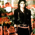 Black & Golden BAD Belt Sliver Rivet in Michael Jackson Punk Rock Style