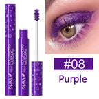 Colorful Curling Mascara Waterproof Fast Drying Eyelashes Extension Multicolor Lashes Makeup Lasting Waterproof White Mascara SS69