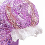2026 Glowing Rapunzel Costume Girl LED Princess Ball Gown Christmas Light up Tangled Rapunzel Frock Toddler Girl Cosplay Dress