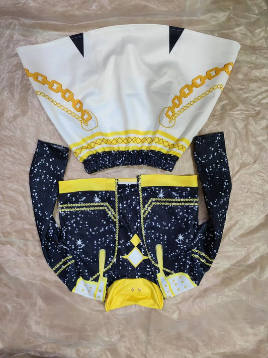 Daliclown Kids Anime Idol Singer Cosplay Costume Performance Outfit