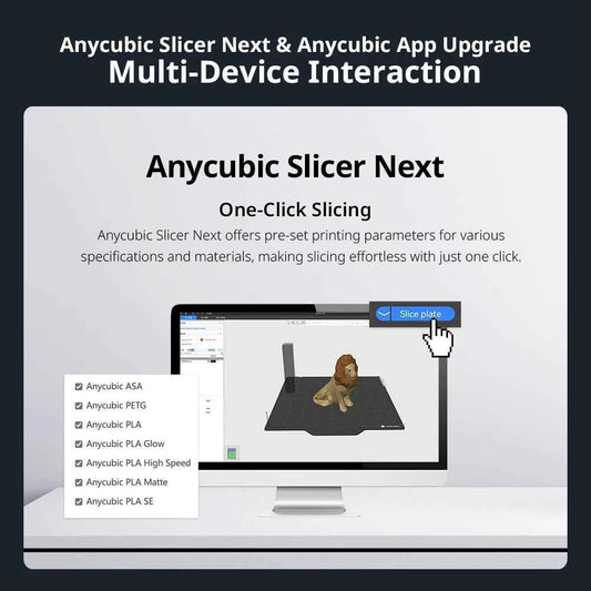 ANYCUBIC Kobra 3 Max Multi Color 3D Printer with Up to 600mm/s Print Speed Dual Gear Direct Extruder Build Volume 500*420*420mm
