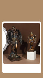 Greek Goddess of Fortune Resin Figurine - Antique Style Sculpture