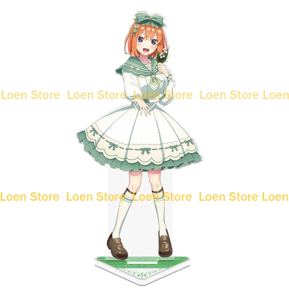 Loen Store The Quintessential Quintuplets official Lolita Fashion Ver figurine cute cartoon character desktop acrylic stand SS69 6.69 WDFXN-RWLP1 (4) / CHINA / 15CM acrylic stand