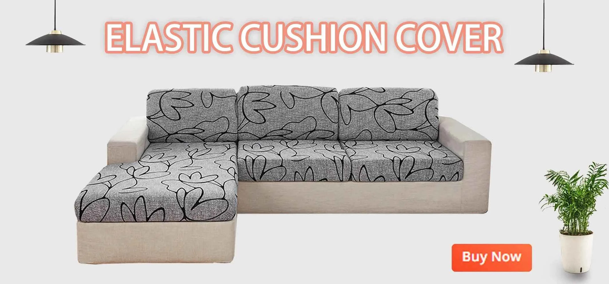 1pc Flower Printed Elastic Sofa Cover Antidirty Spandex Sofa Cover Furniture Protector for Bedroom Office Living Room Home Decor