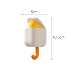 Self-Adhesive Cat Wall Hooks, Cute Animal Decorative Hanger