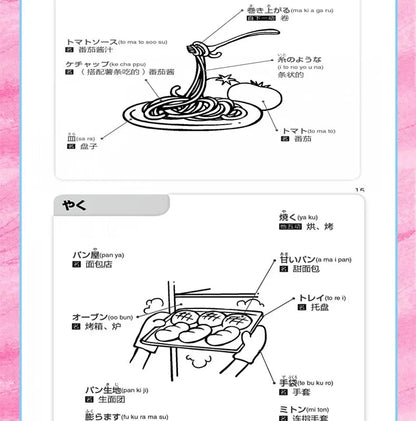3pcs/set Japanese Learning Book Lntroductory Self-study Standard Japanese Elementary Education Course Japanese Word Grammar Book SS69