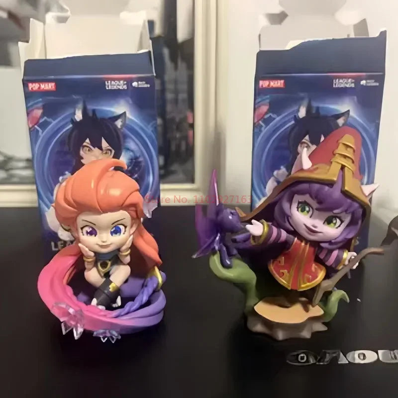 Genuine Lol League Of Legends Classic Character Series Jinx Anime Figure Model Toy Doll Room Decoration Birthday Gifts Toys Boys SS69