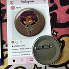Movie Interview with the Vampire   Laser Badge Applicable For Backpack Clothes Hats Decor Creative Accessories