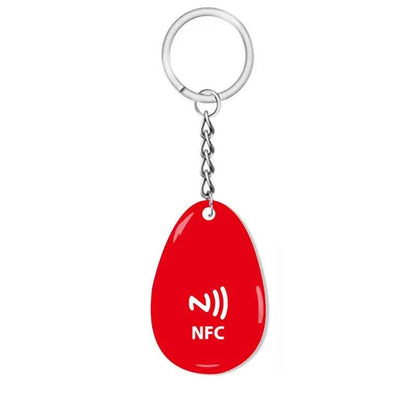Whatsapp NFC Epoxy Keychain NFC Tag for Increase Your Business