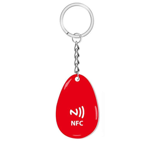 Whatsapp NFC Epoxy Keychain NFC Tag for Increase Your Business