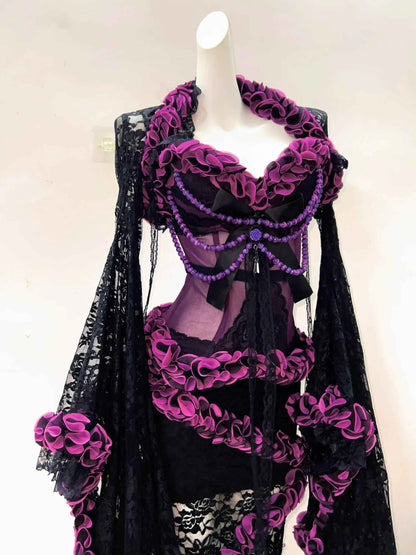 Gothic Tank Tops Punk Tank Tops LolitaTank Tops Kawaii Tank Tops y2k clothes vintage Tops Lace harajuku Tank Tops gothic clothes