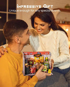 Robotime Rolife Becka's Baking House 3D Puzzle DIY Miniature Dollhouse Kit Amazing Gift for Children DG161