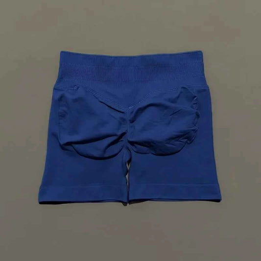 HISTELLO Impact Shorts 4.5" Women Fitness Sports Biker Shorts Low Waist Gym Short Workout Scrunch Butt Yoga Seamless Leggings