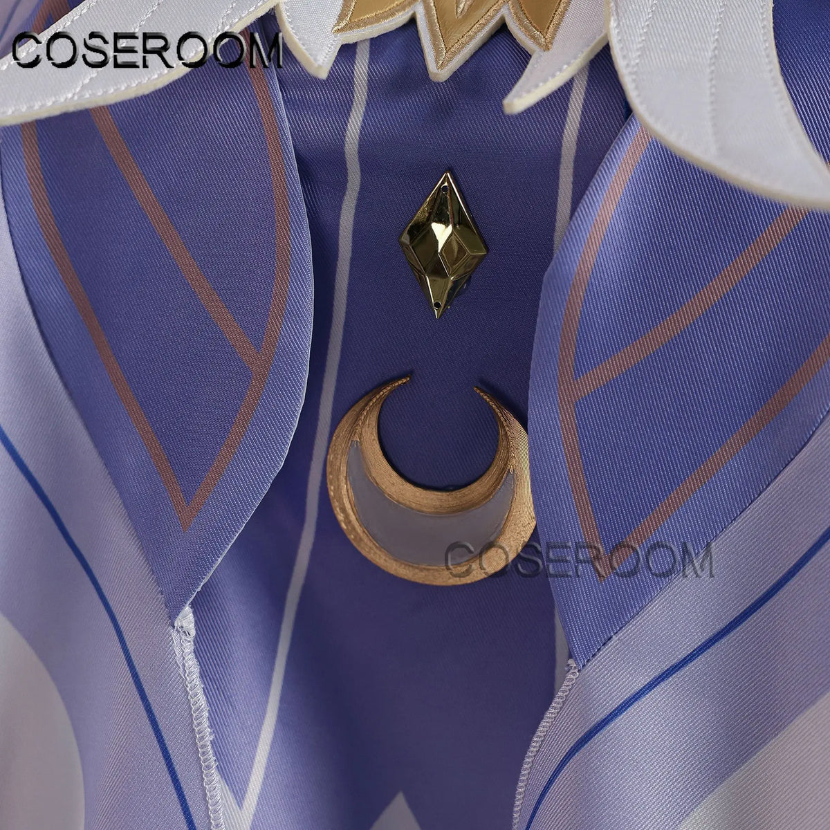 Genshin Impact Columbina Cosplay Costume Set Polyester Uniform for Women