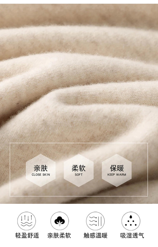 Autumn And Winter Cashmere Sweater Women's Crew Neck Pullover Casual Knitted Top Women's Short Undercoat Fashion 18 Colors SS69