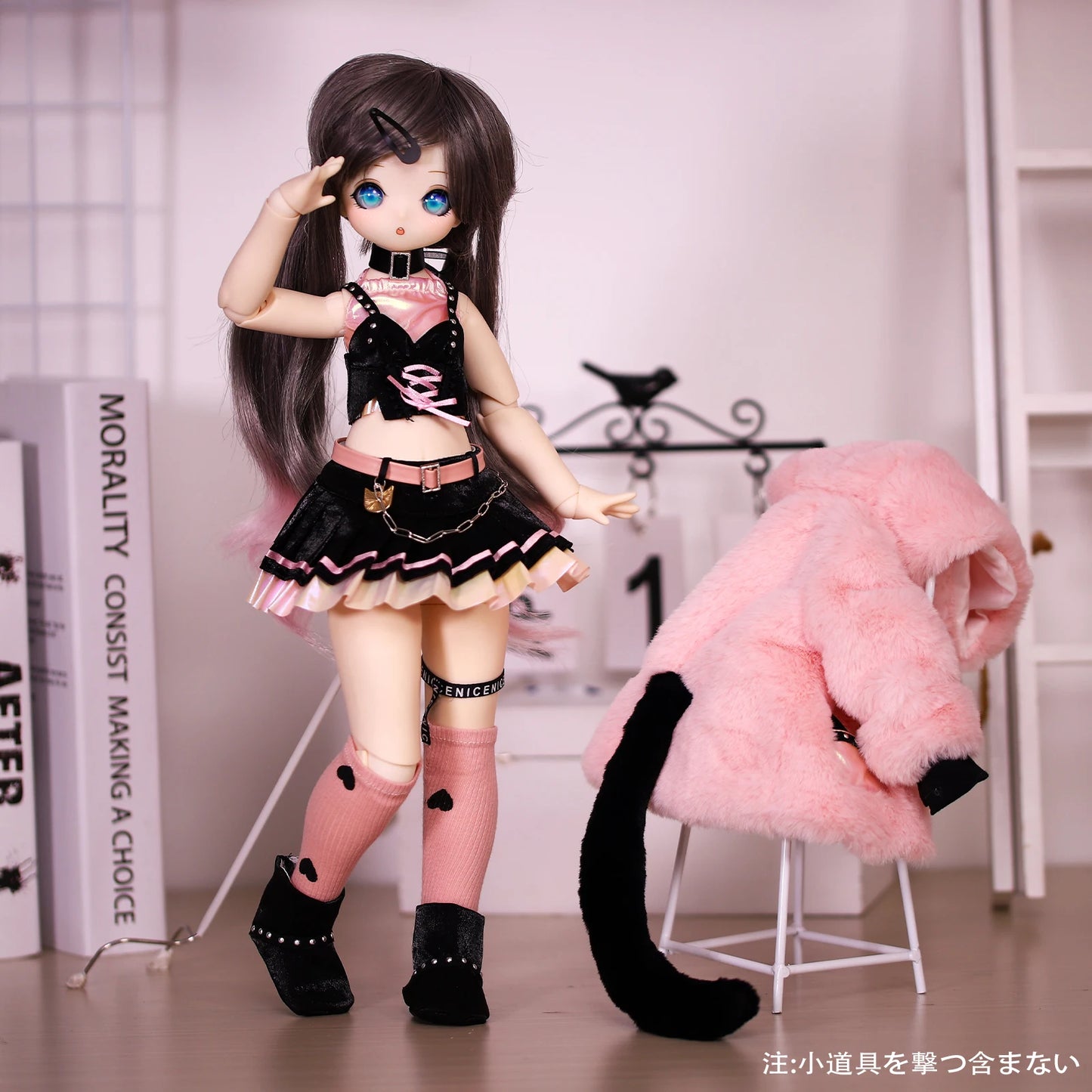 DBS 1/4 BJD Dream Fairy Resin Anime Character Cute Style tan skin and white skin 16 Inch Ball Full Set 40CM MSD Gift